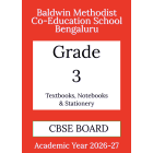BCS AY 26 Std 3 Textbooks  Notebooks and Stationery